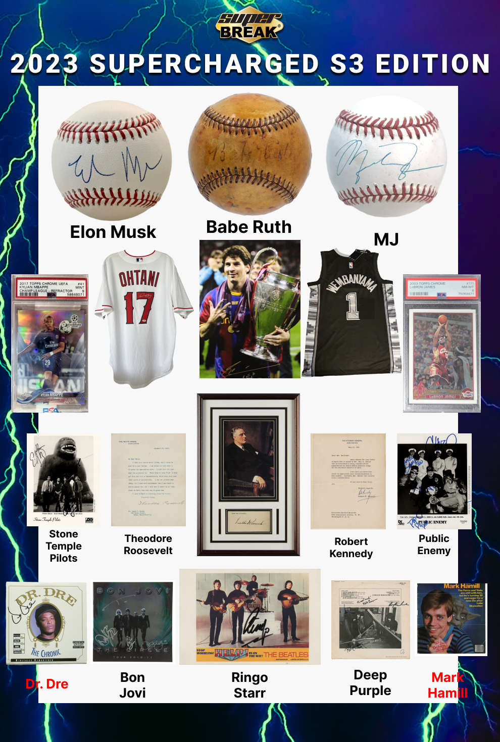 2023 Supercharged Series 3 - 3 Hits Per Box - Single Box