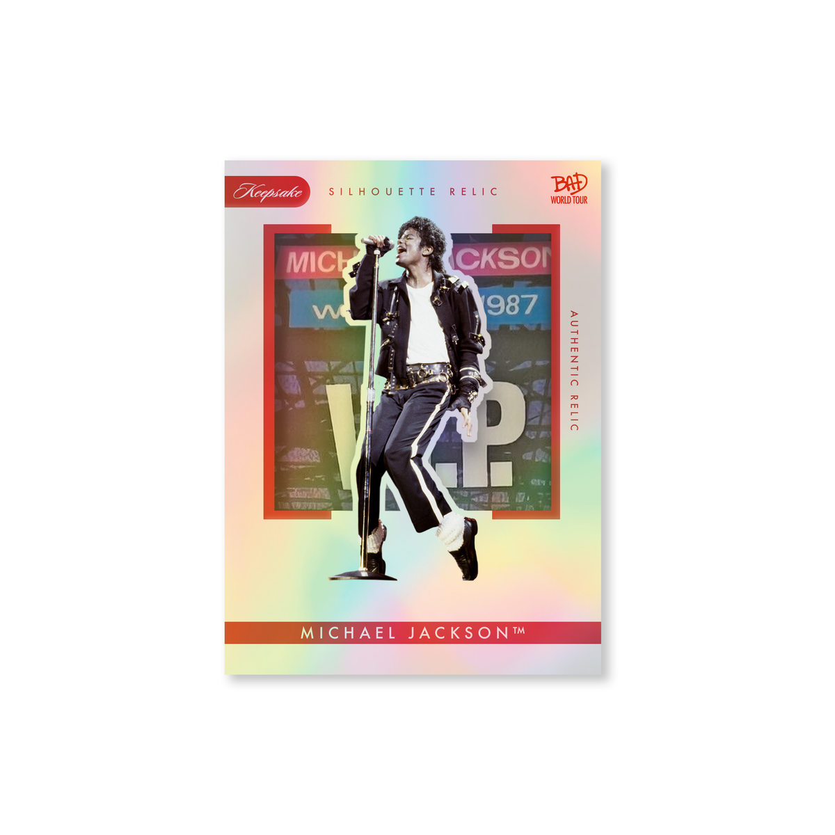 Michael Jackson Bad World Tour Keepsake Holo Breaker - 10 Box Case