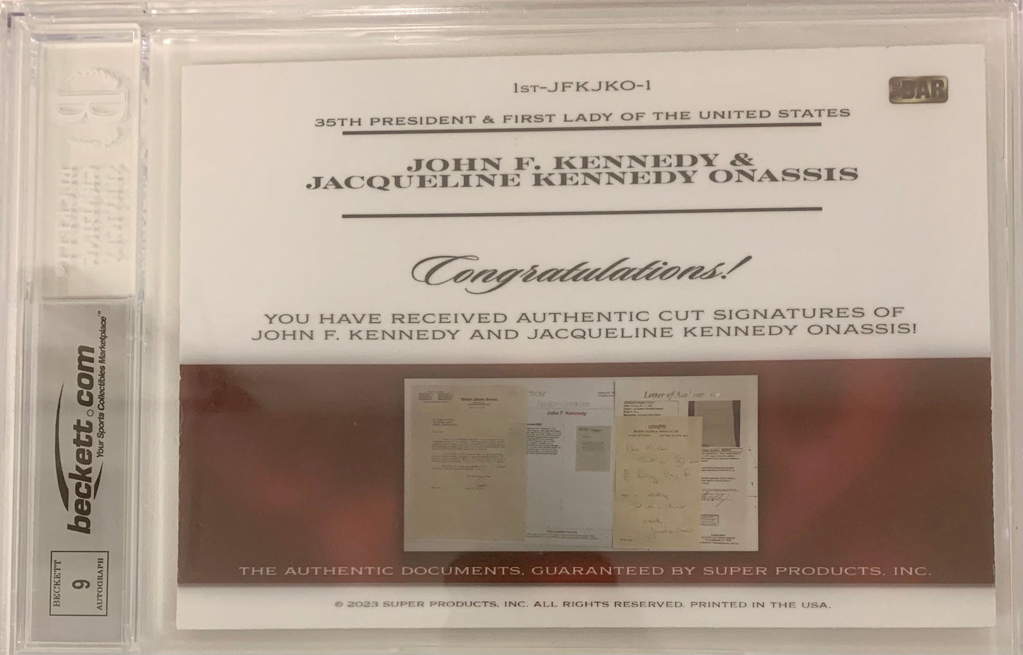 PRESALE - 2023 The Bar Cut Autograph 1/1 Edition 3 Box Case - LIVE SUMMER 2023 - SRP $3000