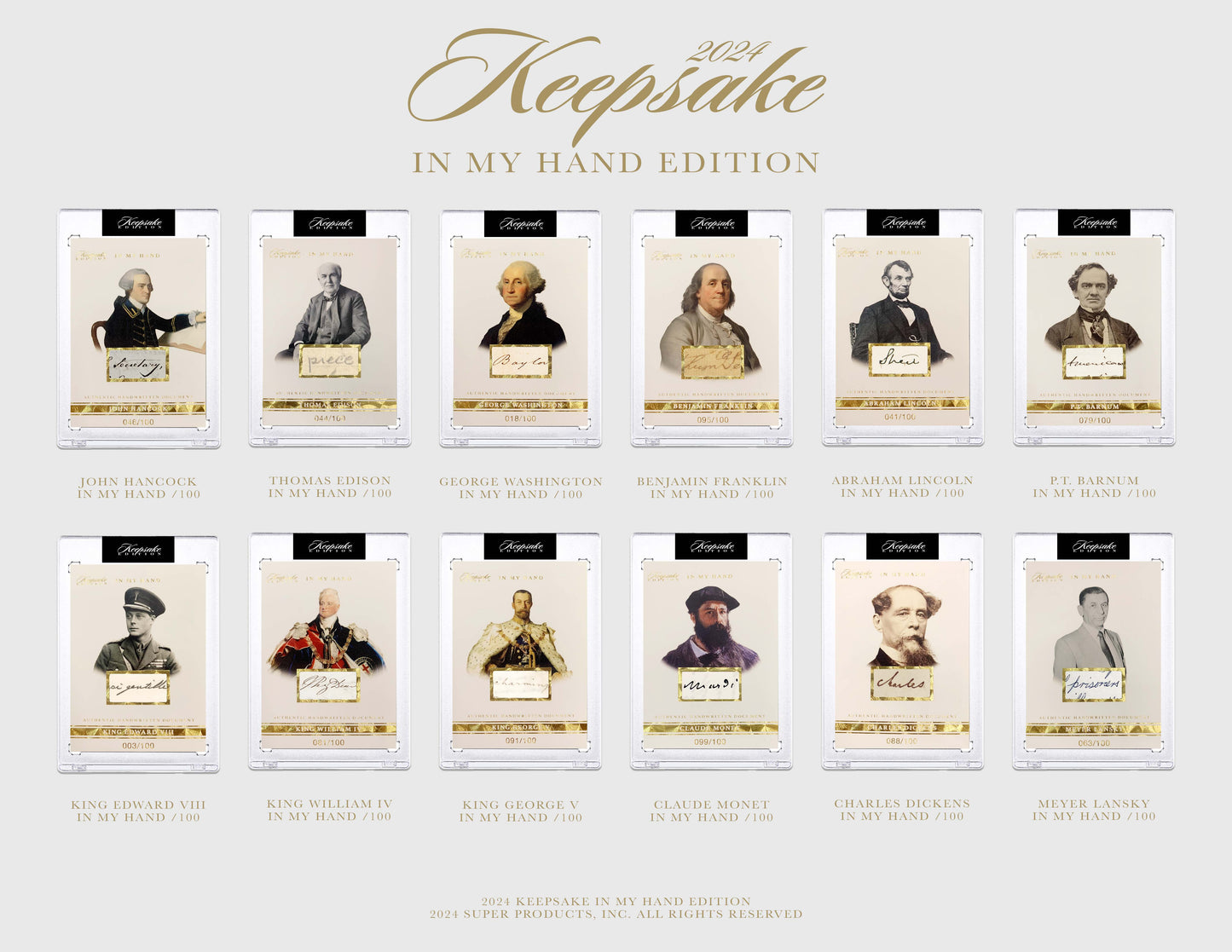 2024 Keepsake In My Hand Edition - Single Box