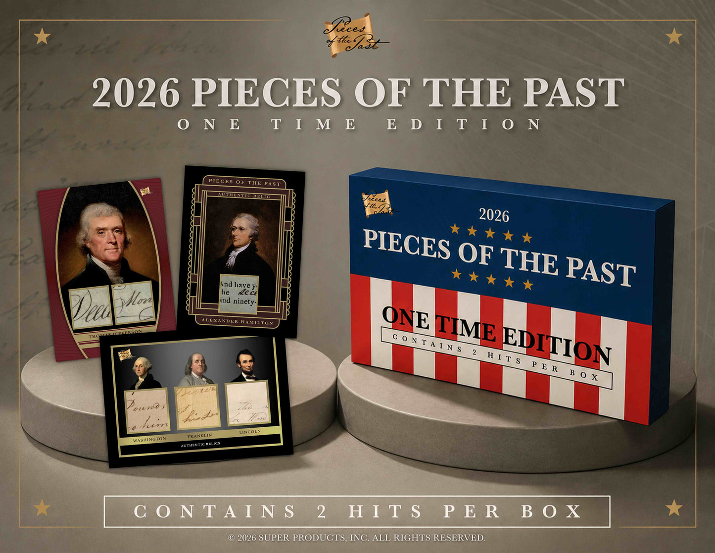 2026 Pieces of the Past One-Time Series 2 - 10 Box Case
