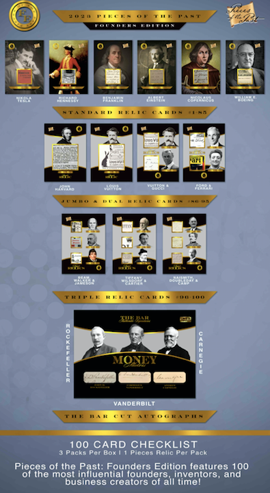 2023 Pieces of the Past Founders Edition - Box