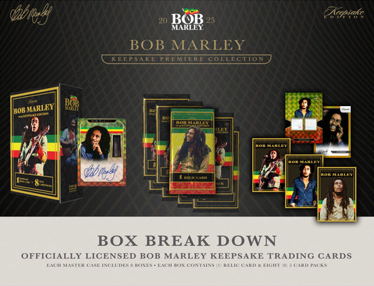 2025 Bob Marley Keepsake Premiere Hobby Edition - Single Box