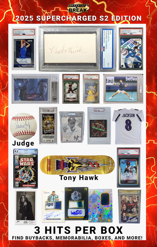 PRESALE - 2025 Supercharged Edition S2 - 3 Hits Per Box - Single Box