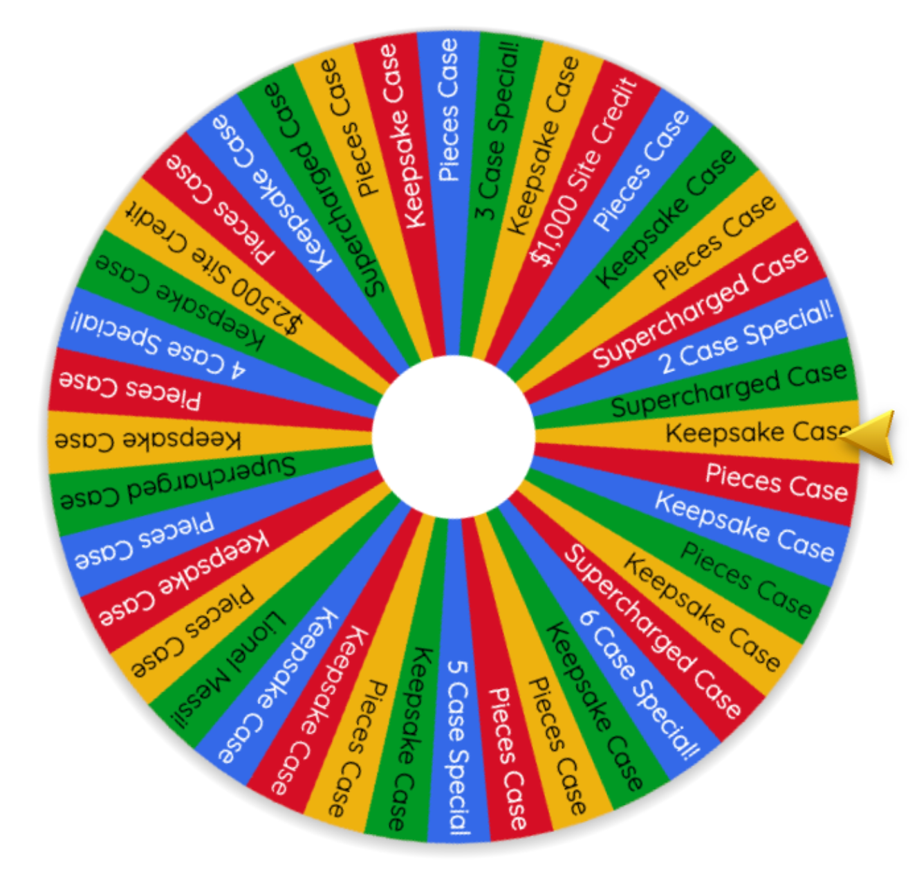 Spin The Wheel - Mystery Case + 5 Free Boxes Special! Only 28 of 40 Spots Left!