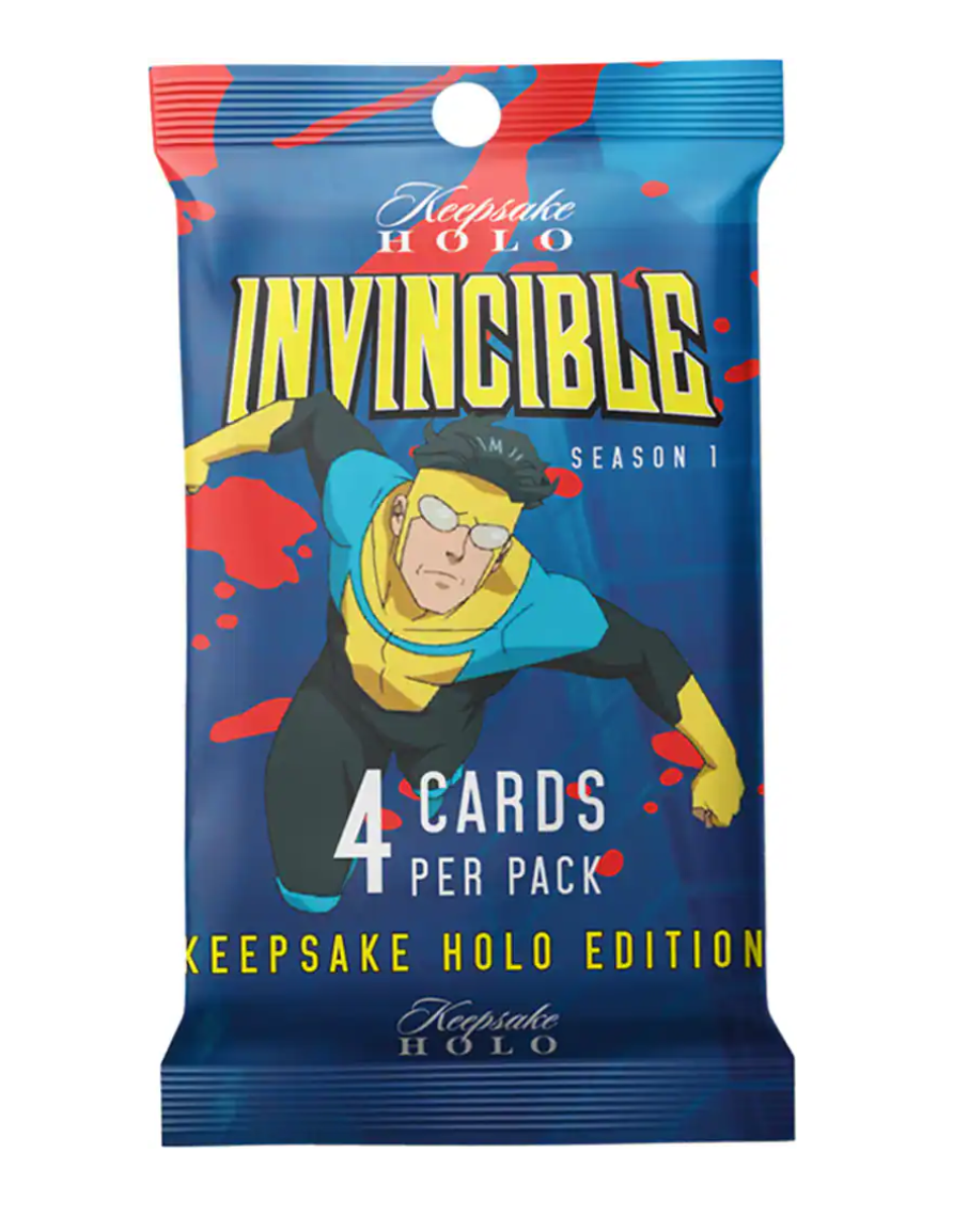 2025 Invincible Season 1 Keepsake Holo Hanger Pack - 100 Packs Per Case
