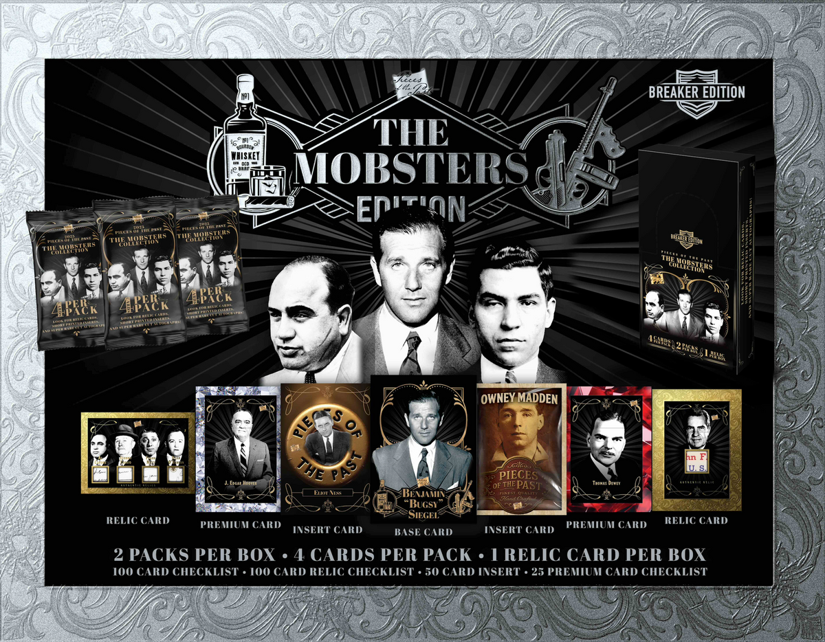 Pieces of the Past Mobsters Breaker Box - 10 Box Case