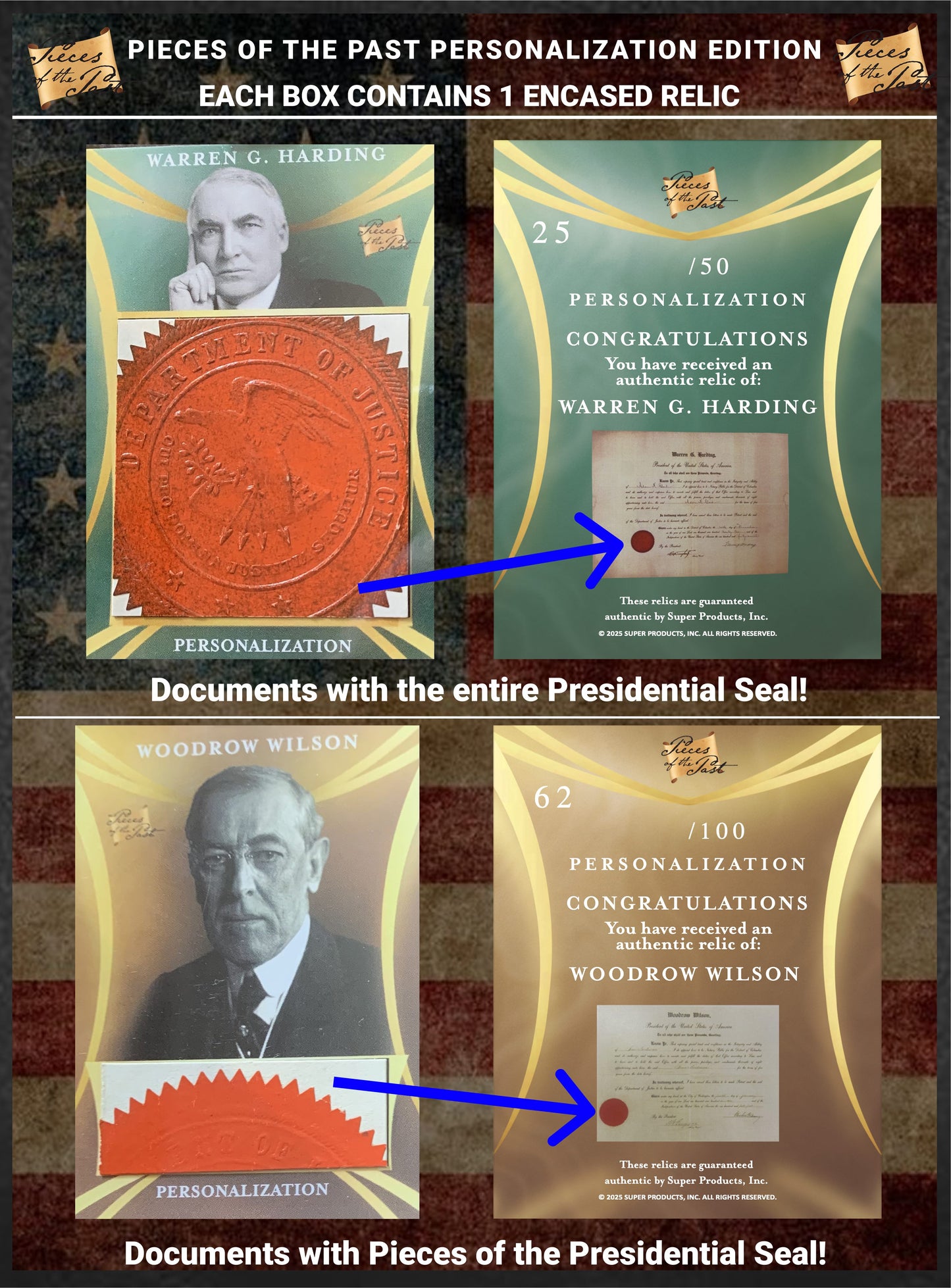 2025 Pieces of the Past Personalization Edition - Single Box