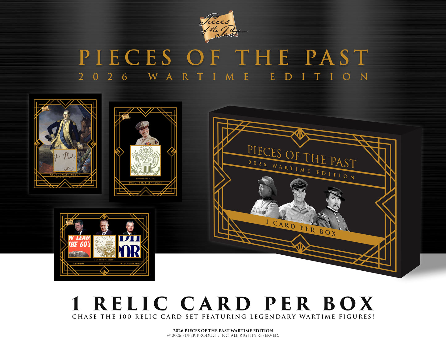 2026 Pieces of the Past Wartime Edition - 10 Box Case SRP $449.95