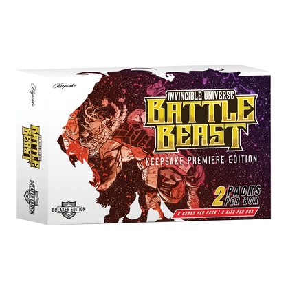 Battle Beast Keepsake Premiere Breaker - 10 Box Case