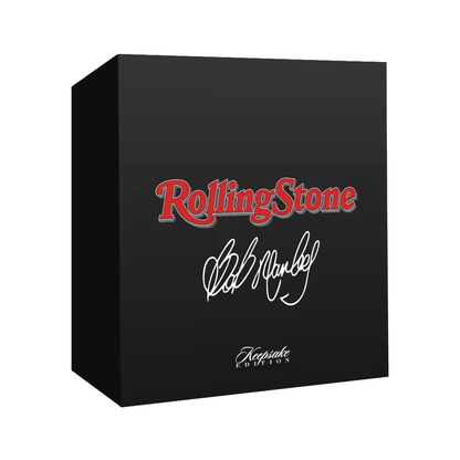 2025 Rolling Stone Bob Marley™ Keepsake Premiere Edition 6 Box Case - Wooden Display Box
