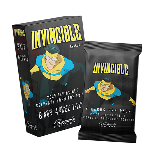 2025 Invincible Season 1 Keepsake Premiere Blaster Edition - 20 Box Case - $599.95 SRP