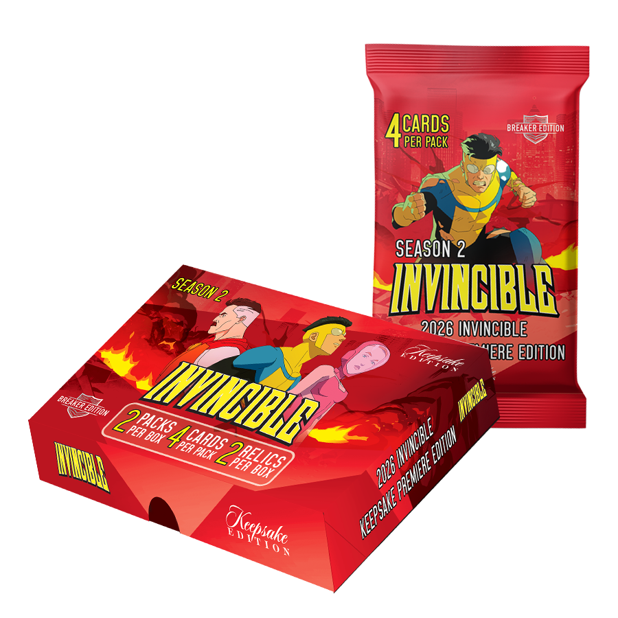 2026 Invincible Season 2 Keepsake Premiere Breaker Edition - 10 Box Case