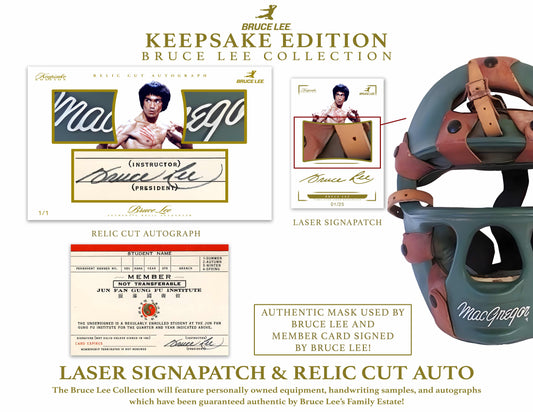 2024 Keepsake Bruce Lee 50th Anniversary Collection - 5 Box Case - $800 SRP