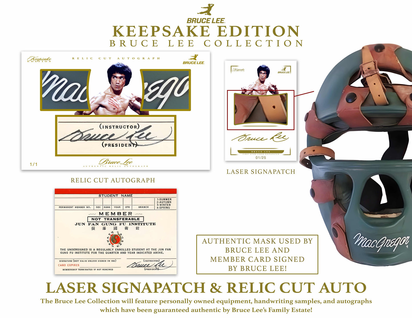 Bruce Lee Keepsake 50th Anniversary Card Collection -Single Box - Releases March 2024