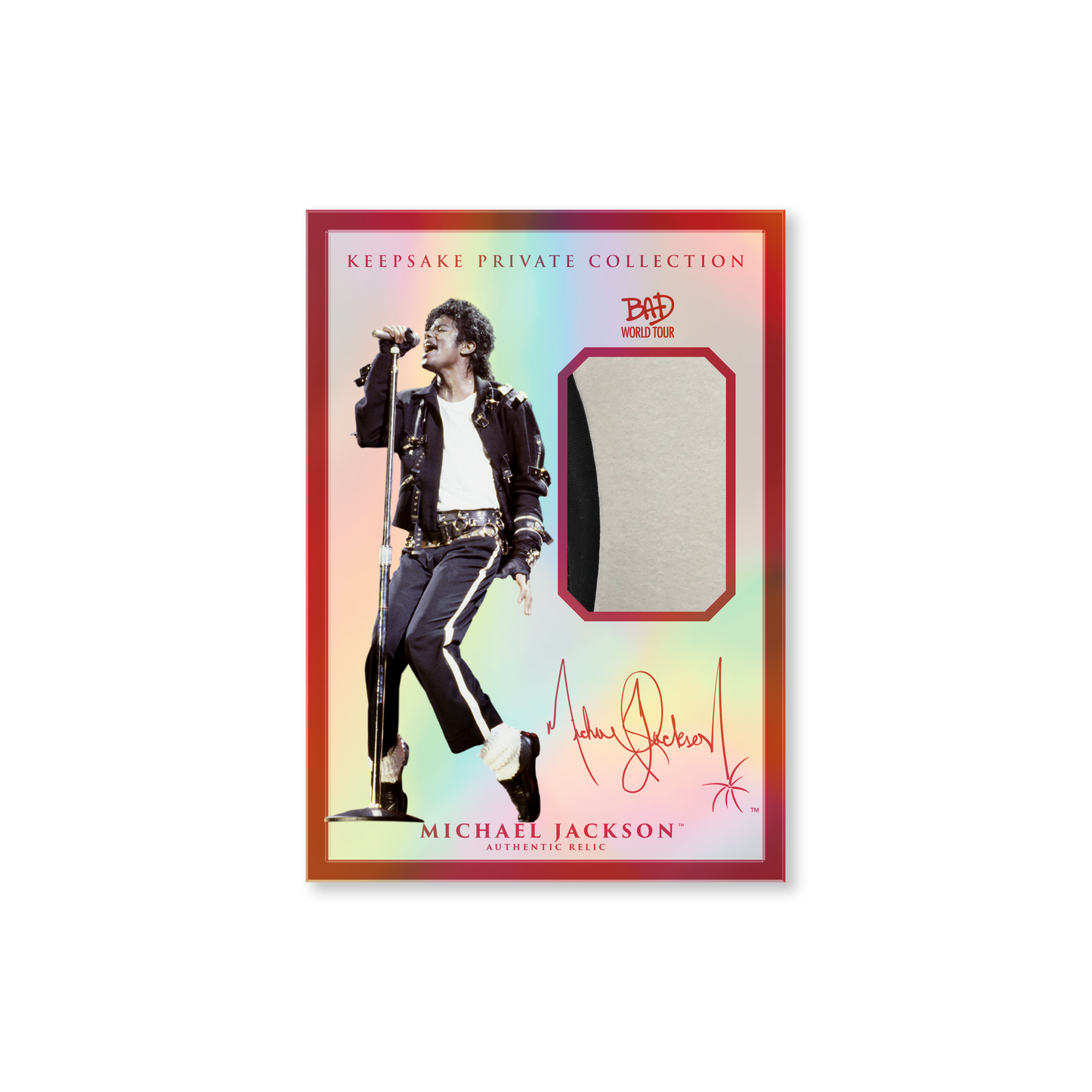 Michael Jackson Bad World Tour Keepsake Holo Breaker - 10 Box Case