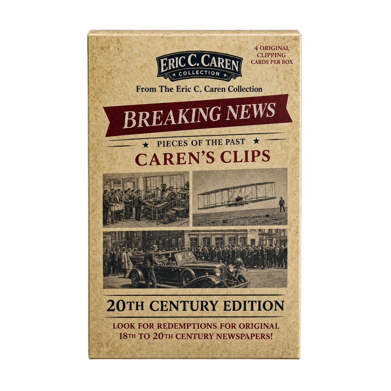 2026 Pieces of the Past Caren's Clips 20th Century Edition - 10 Box Case