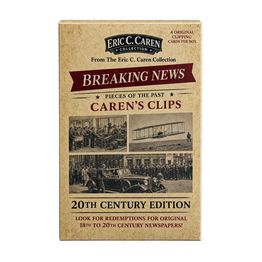 2026 Pieces of the Past Caren's Clips 20th Century Edition Box