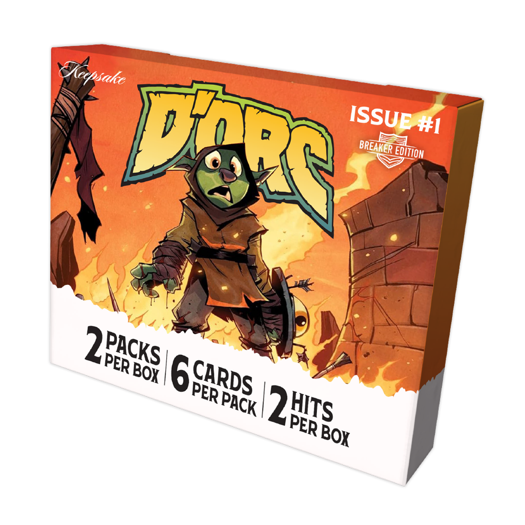 D’Orc Issue #1 Keepsake Premiere Breaker Edition 10 Box Case