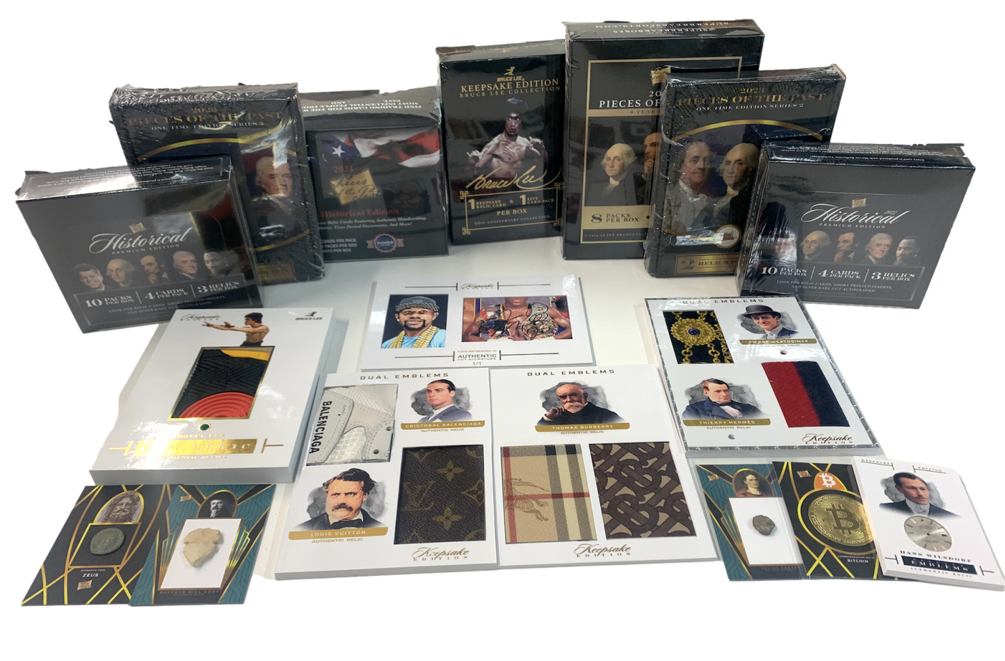 May Special - 12 Boxes - Bruce Lee, Pieces & Keepsake w/ 5 FREE GOLD SURPRISES PER BUNDLE!