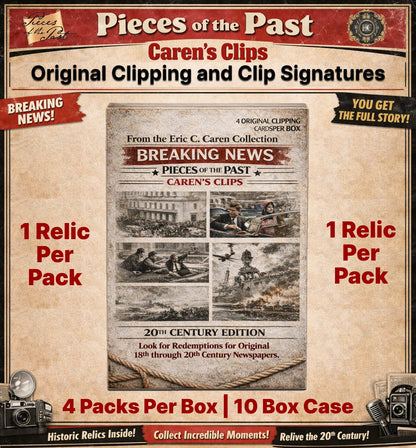 2026 Pieces of the Past Caren's Clips 20th Century Edition - 10 Box Case