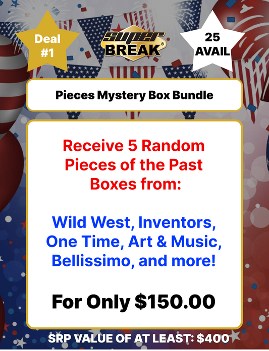 Labor Day Special - Pieces Mystery 5 Box Bundle Deal #1 - ONLY 25 Avail