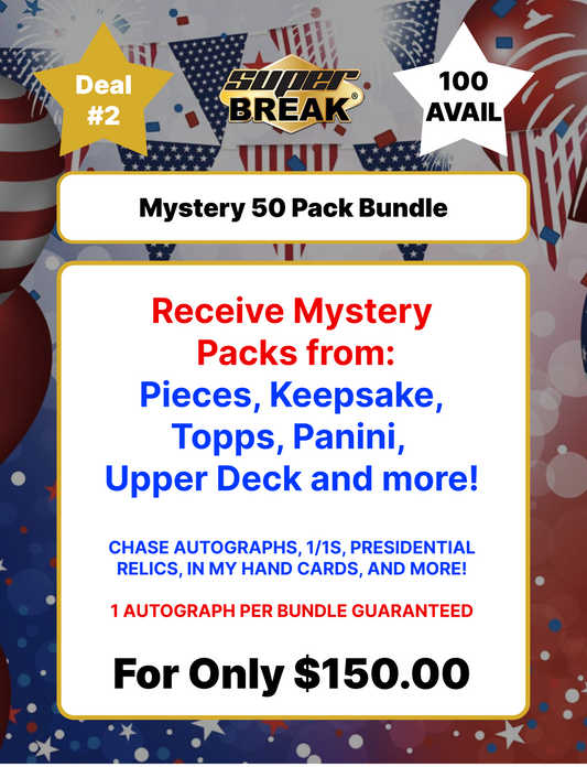 Labor Day Special - Mystery 50 Pack Bundle Deal #2 - ONLY 100 Avail