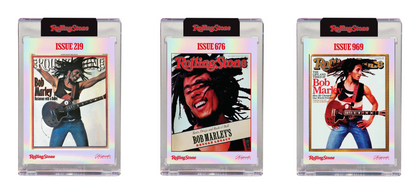 2025 Rolling Stone Bob Marley™ Keepsake Premiere Edition 6 Box Case - Wooden Display Box