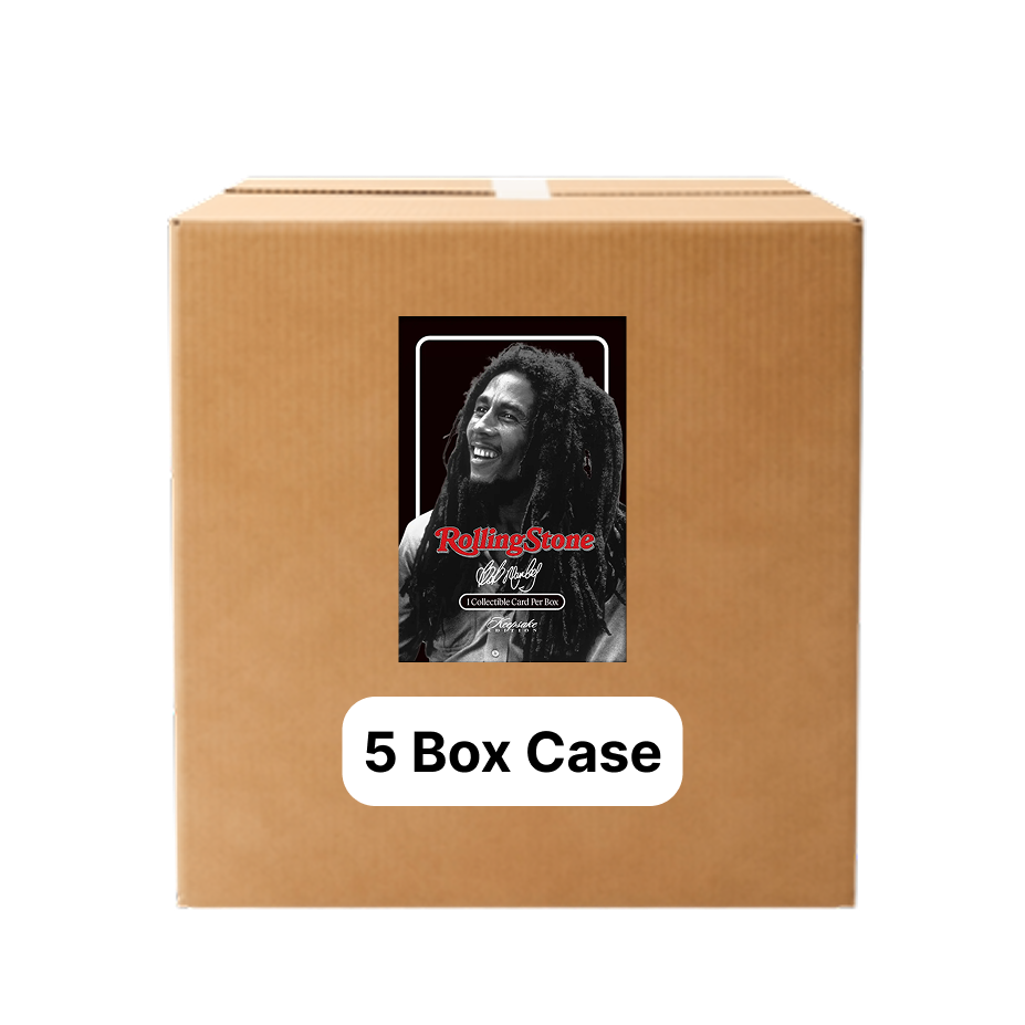 2025 Rolling Stone Bob Marley™ Keepsake Premiere Edition 5 Box Hobby Case - W/ Light Boxes