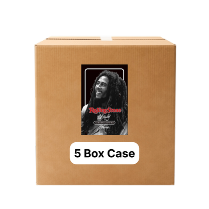 2025 Rolling Stone Bob Marley™ Keepsake Premiere Edition 5 Box Hobby Case - W/ Light Boxes