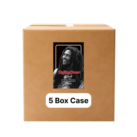 2025 Rolling Stone Bob Marley™ Keepsake Premiere Edition 5 Box Hobby Case - W/ Light Boxes