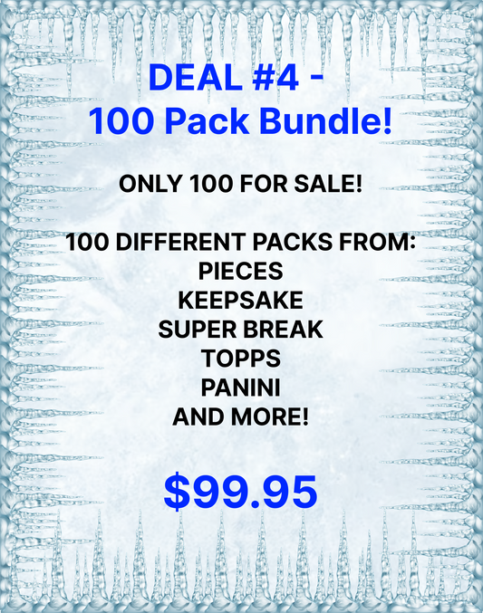 SOLD OUT Black Friday Deal #4 - 100 PACKS FOR $99.95!