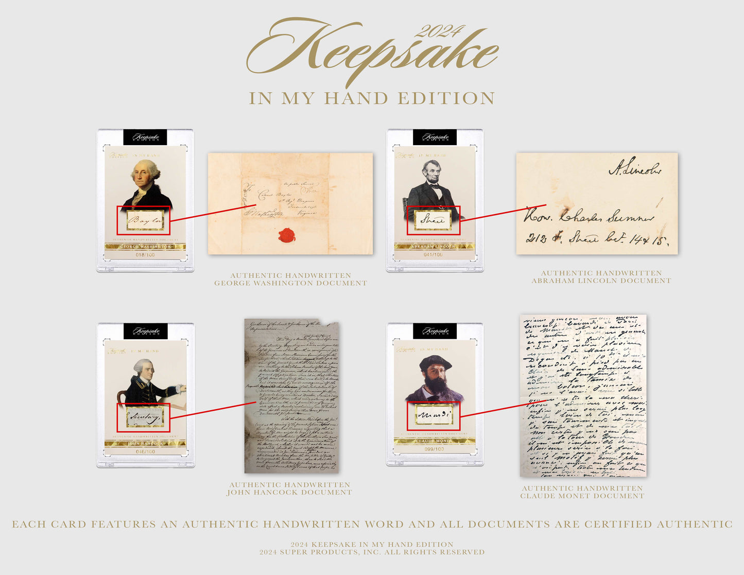 2024 Keepsake In My Hand Edition - Single Box