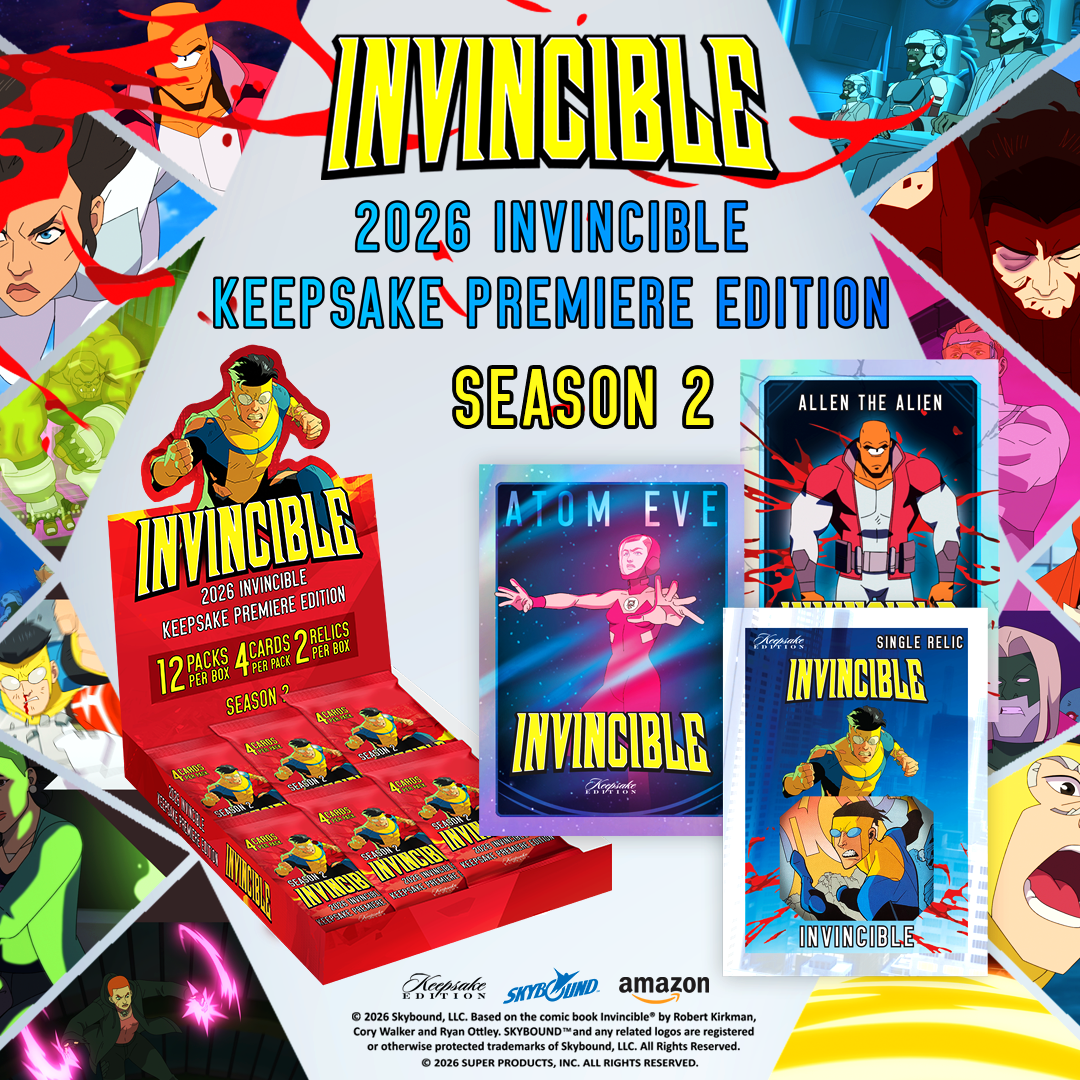 Invincible S2 Keepsake Premiere Hobby - 10 Box Case