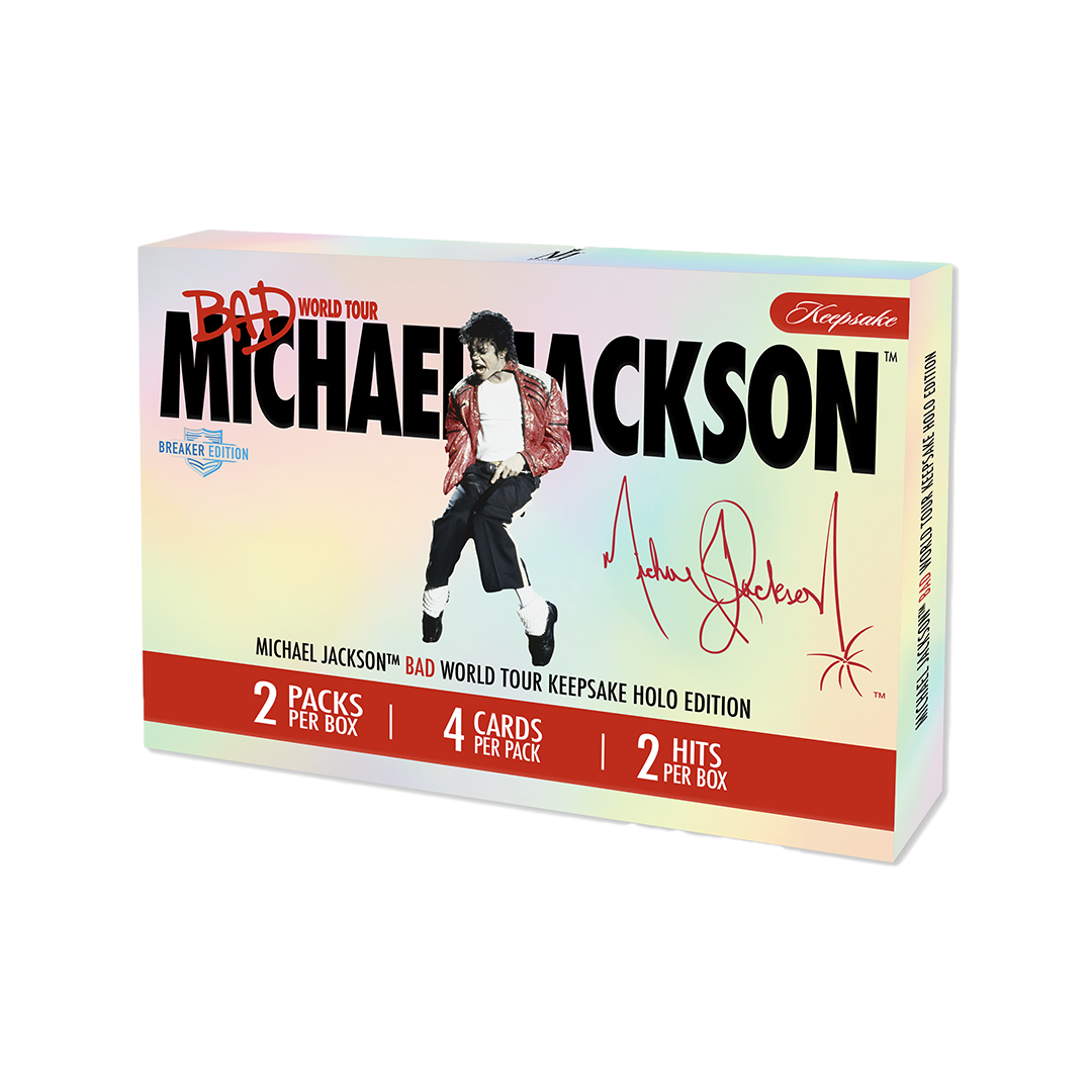 Michael Jackson Bad World Tour Keepsake Holo - Breaker Box