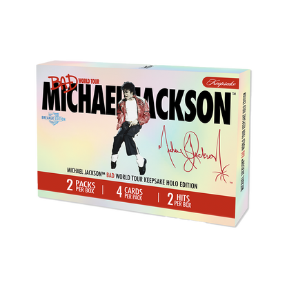 Michael Jackson Bad World Tour Keepsake Holo - Breaker Box