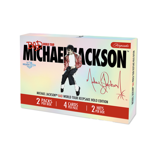 Michael Jackson Bad World Tour Keepsake Holo - Breaker Box