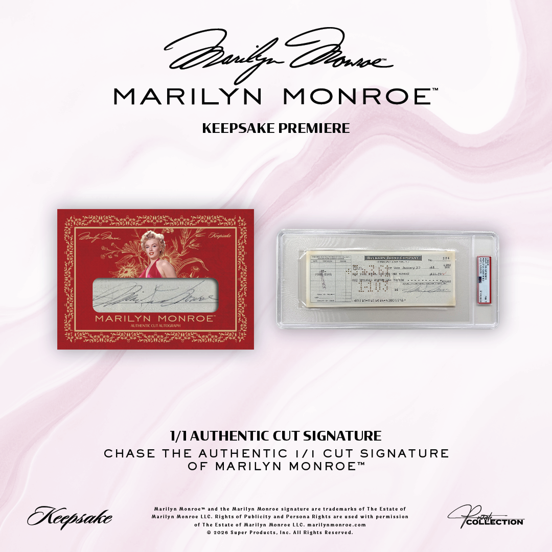 Marilyn Monroe Keepsake Premiere Breaker Box - 10 Box Case