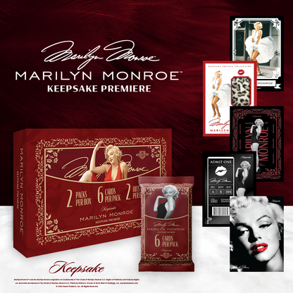 Marilyn Monroe Keepsake Premiere Breaker Box - 10 Box Case