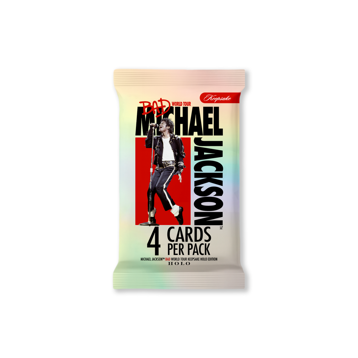 Michael Jackson Bad World Tour Keepsake Holo Breaker - 10 Box Case