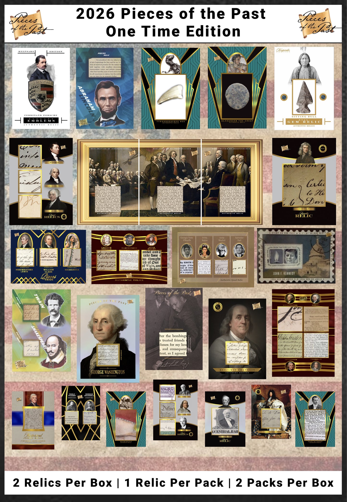 2026 Pieces of the Past One-Time Series 1 - Single Box