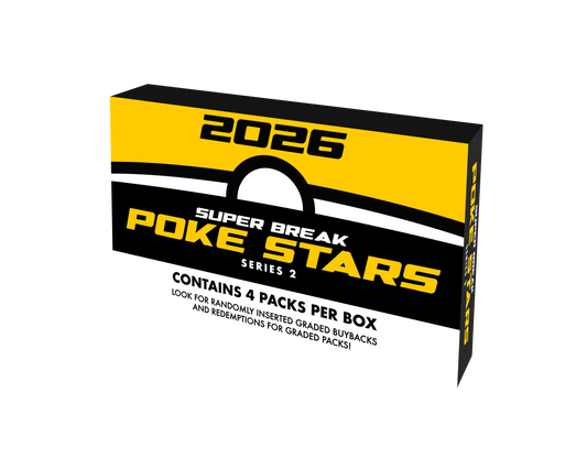 2026 Super Break Pokestars - 5 Box Case