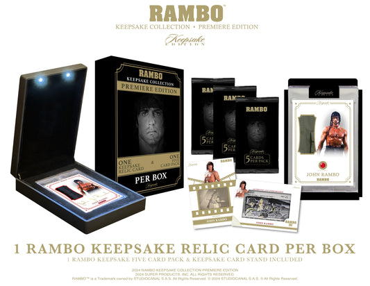 PRESALE SHIPS May 2025 - 2024 Rambo Keepsake Collection Premiere Edition - Single Box