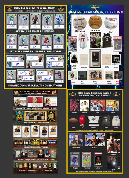 SOLD OUT - BLACK FRIDAY SPECIAL - $2500 SRP SPECIAL - BOXES, CARDS, & MEMORABILIA!