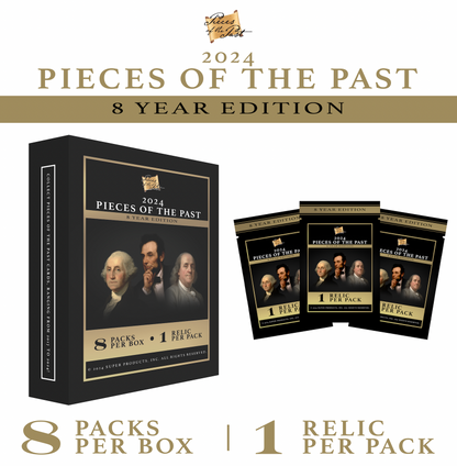 2024 Pieces of the Past 8 Year Edition - 8 Box Case - SRP $880.00