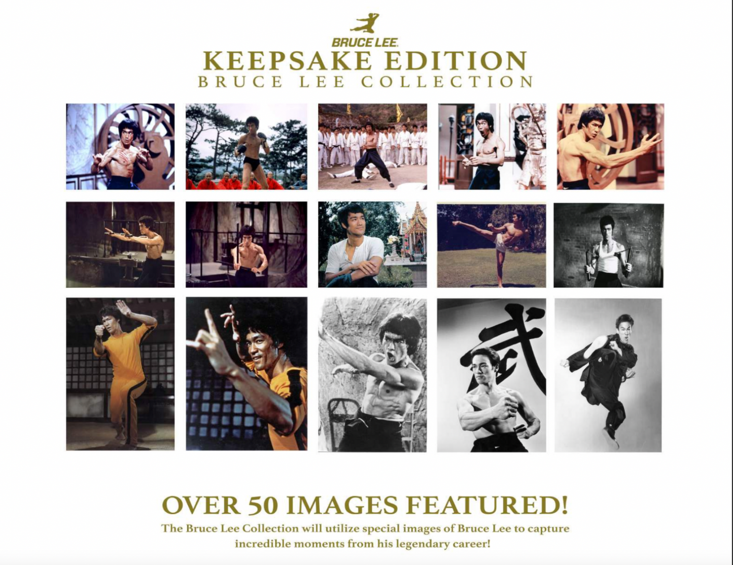 2024 Keepsake Bruce Lee 50th Anniversary Collection - 5 Box Case - $800 SRP