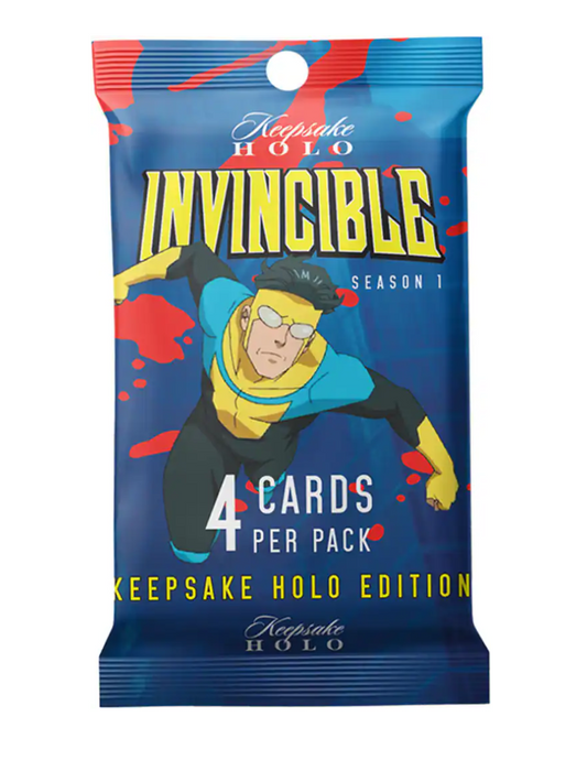 2025 Invincible Season 1 Keepsake Holo Hanger Pack - 100 Packs Per Case