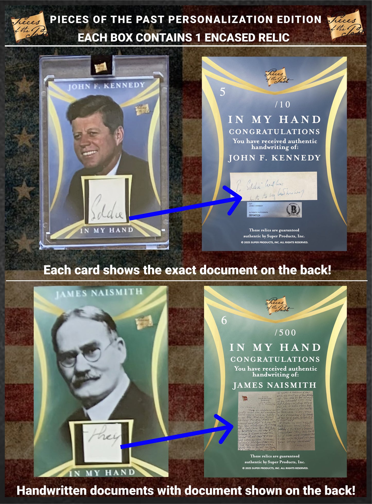 2025 Pieces of the Past Personalization Edition - 10 Box Case - SRP $499.95