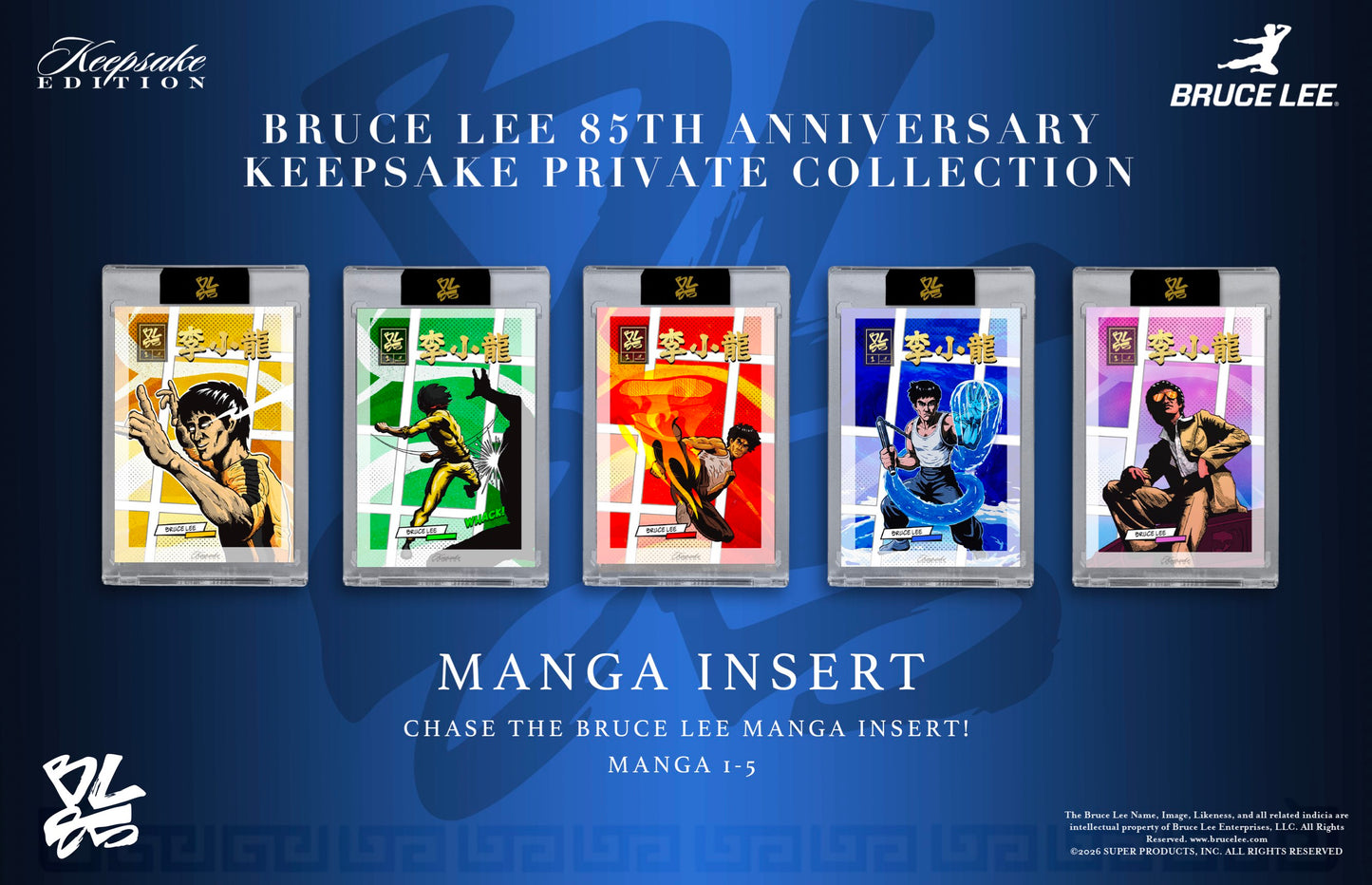 Bruce Lee 85th Anniversary Keepsake Private Collection Nunchucks Edition - Single Box