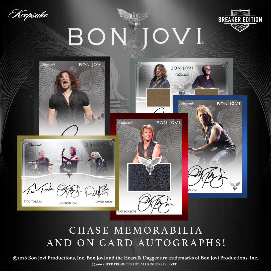 Bon Jovi Keepsake Premiere Breaker Box - 10 Box Case